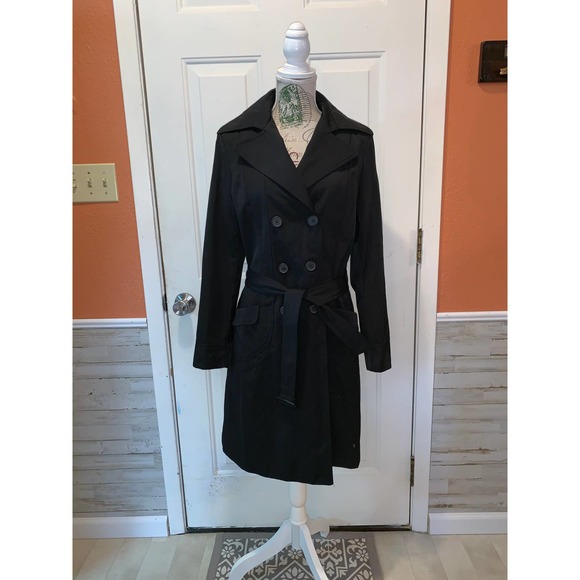 Gotha Love Jackets & Blazers - Super Cool Gotha Love Black Trench Coat